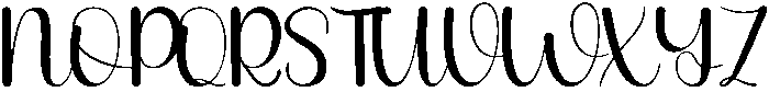 Rainbow Regular otf (400) Font UPPERCASE