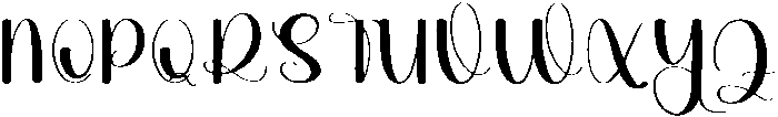 Rainbow Regular otf (400) Font UPPERCASE