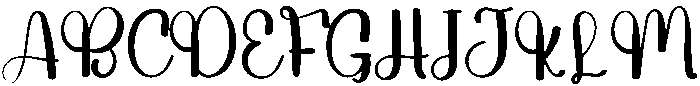 Rainbow Regular otf (400) Font UPPERCASE