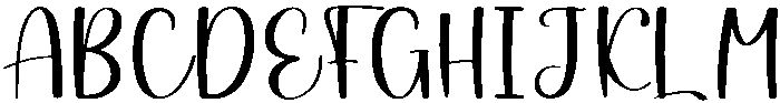 Rainbow Regular otf (400) Font UPPERCASE