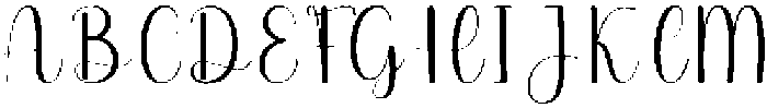 Rainbow Regular otf (400) Font UPPERCASE