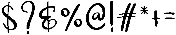 Rainbow Regular otf (400) Font OTHER CHARS