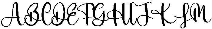 Rainbow Regular otf (400) Font UPPERCASE