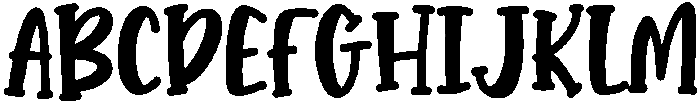 Rainbow Regular otf (400) Font UPPERCASE
