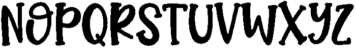 Rainbow Regular otf (400) Font UPPERCASE