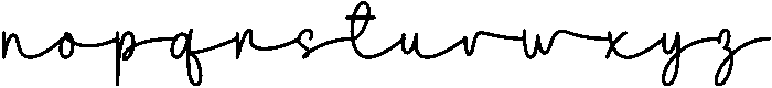 Rainbow Regular otf (400) Font LOWERCASE