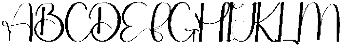 Rainbow Regular otf (400) Font UPPERCASE