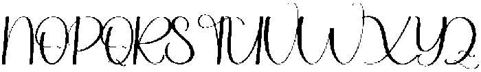 Rainbow Regular otf (400) Font UPPERCASE