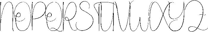 Rainbow Regular otf (400) Font UPPERCASE