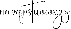 Rainbow Regular otf (400) Font LOWERCASE