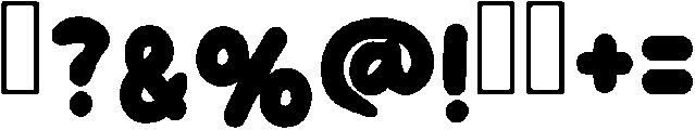 Rainbow Regular ttf (400) Font OTHER CHARS