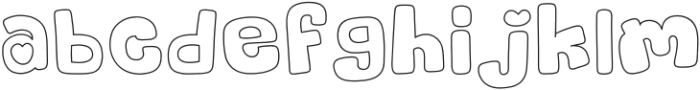 Rainbow Ripple Medium otf (500) FONT