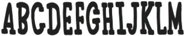 Rainbow Serif Color Regular otf (400) Font LOWERCASE