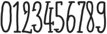 Rainbow Serif Regular otf (400) Font OTHER CHARS
