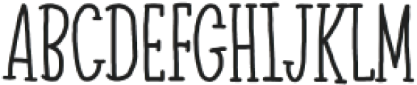 Rainbow Serif Regular otf (400) Font LOWERCASE