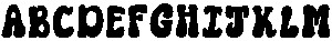 Rainbow Trout Regular otf (400) Font UPPERCASE