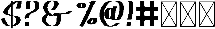 Rainbows Regular otf (400) Font OTHER CHARS