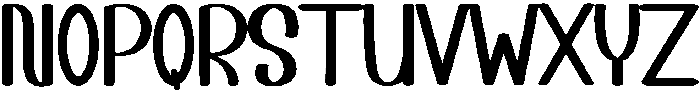 Rainday Regular otf (400) Font UPPERCASE