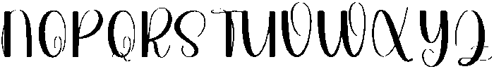 Rainday Regular otf (400) Font UPPERCASE