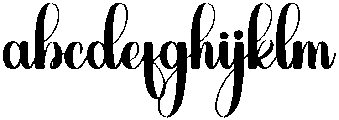 Rainday Regular otf (400) Font LOWERCASE