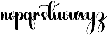 Rainday Regular otf (400) Font LOWERCASE