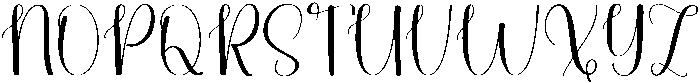 Rainday Regular otf (400) Font UPPERCASE