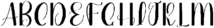 Rainday Regular otf (400) Font UPPERCASE