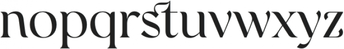 Rainesta Medium otf (500) Font LOWERCASE