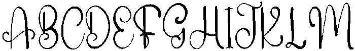 Rainy Regular otf (400) Font UPPERCASE