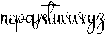 Rainy Regular otf (400) Font LOWERCASE