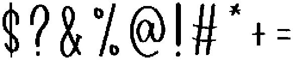 Rainy Regular otf (400) Font OTHER CHARS