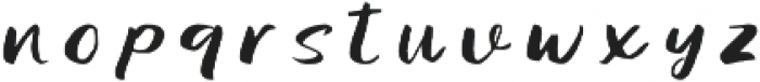 Rainy Season Bold Italic otf (700) Font LOWERCASE