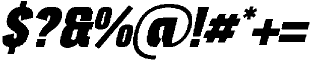 Raisket Italic otf (400) Font OTHER CHARS