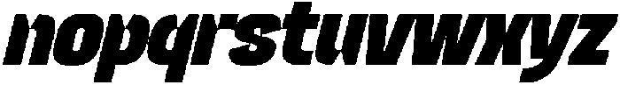 Raisket Italic otf (400) Font LOWERCASE