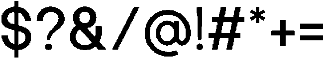 Raizent Regular otf (400) Font OTHER CHARS