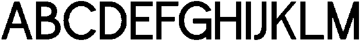 Raizent Regular otf (400) Font UPPERCASE