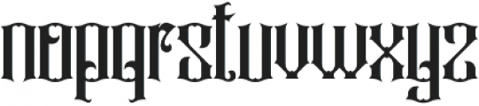 Rajawaley ttf (400) Font LOWERCASE