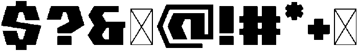 Rakd otf (400) Font OTHER CHARS