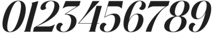 Raligosh Mendophelia Serif Italic otf (400) Font OTHER CHARS
