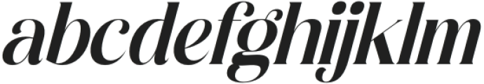 Raligosh Mendophelia Serif Italic otf (400) Font LOWERCASE