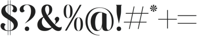 Raligosh Mendophelia Serif otf (400) Font OTHER CHARS