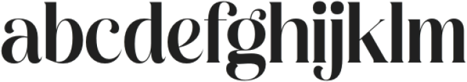 Raligosh Mendophelia Serif otf (400) Font LOWERCASE