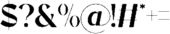 Ralons otf (400) Font OTHER CHARS