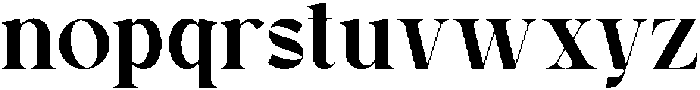 Ralons otf (400) Font LOWERCASE