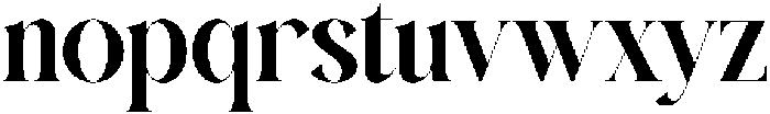 Ralrest Regular otf (400) Font LOWERCASE
