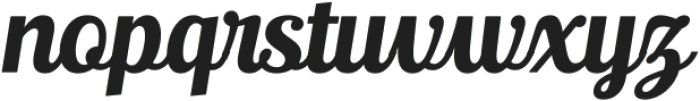 Ralsteda Bold Italic otf (700) Font LOWERCASE