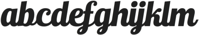Ralsteda ExtraBold Italic otf (700) FONT