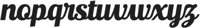 Ralsteda ExtraBold Italic otf (700) Font LOWERCASE