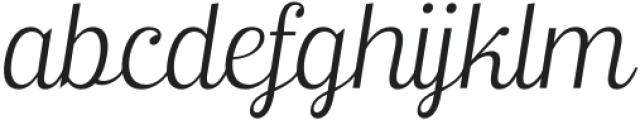 Ralsteda ExtraLight Italic otf (200) FONT