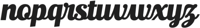 Ralsteda Heavy Italic otf (800) Font LOWERCASE